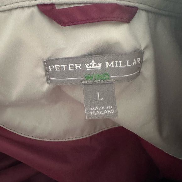 Amazing Peter Millar windbreaker EUC. Worn twice. Lg - Picture 3 of 5